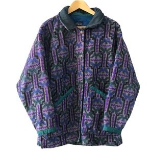 🇺🇸 Vintage 90’s Patagonia Aztec Quilted Fleece